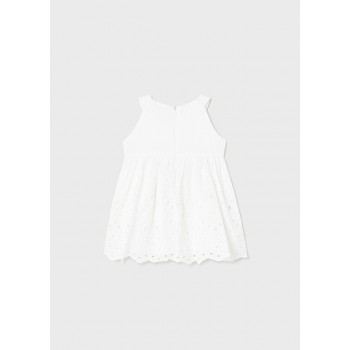 Robe blanche bébé - MAYORAL | Boutique Jojo&Co - Antibes