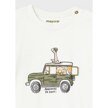 tee shirt dinosaure jeep - MAYORAL | Boutique Jojo&Co