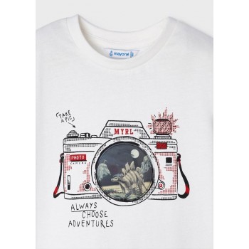 Tee shirt dinosaure garçon - MAYORAL | Boutique Jojo&Co - Antibes