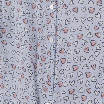 Tunique Bleue Coeurs - MAYORAL | Boutique Jojo&Co