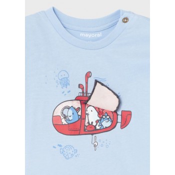 tee shirt sous-marin garçon  - MAYORAL | Boutique Jojo&Co