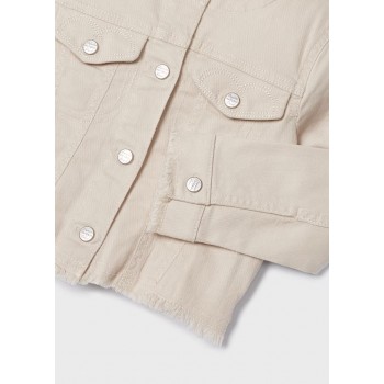 Veste beige fille - MAYORAL | Boutique Jojo&Co : Vêtements enfants - Antibes