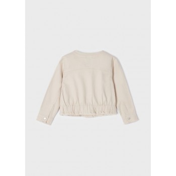 Veste beige fille - MAYORAL | Boutique Jojo&Co : Vêtements enfants - Antibes