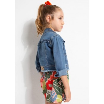 Veste jean fille - MAYORAL | Boutique Jojo&Co : Vêtements enfants - Antibes