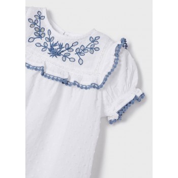 Blouse plumetis - MAYORAL | Jojo&Co : Vêtements enfants - Antibes