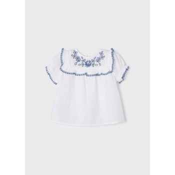 Blouse plumetis - MAYORAL | Jojo&Co : Vêtements enfants - Antibes