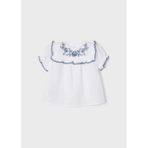 Blouse plumetis - MAYORAL | Jojo&Co : Vêtements enfants - Antibes