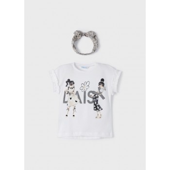 Tee shirt et bandeau - MAYORAL | Jojo&Co : Vêtements enfants - Antibes