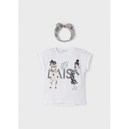 Tee shirt et bandeau - MAYORAL | Jojo&Co : Vêtements enfants - Antibes Tee shirt et bandeau - MAYORAL | Jojo&Co : Vêtements enfants - Antibes