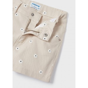 Short toile fille - MAYORAL | Jojo&Co : Vêtements enfants - Antibes