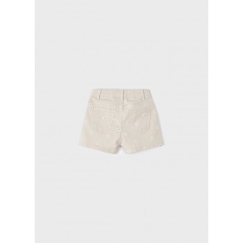 Short toile fille - MAYORAL | Jojo&Co : Vêtements enfants - Antibes