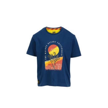 Tee shirt bleu JANDJOY  |  Jojo&Co : Vêtements enfants - Antibes