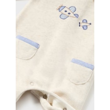 Pyjama velours bébé garçon  - MAYORAL | Boutique Jojo&Co