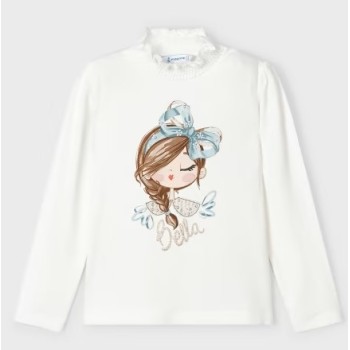 T-shirt fille - MAYORAL | Jojo&Co : Vêtements enfants - Antibes