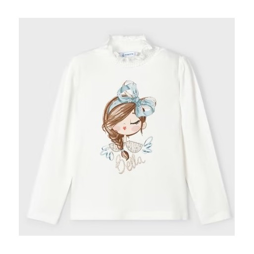 T-shirt fille - MAYORAL | Jojo&Co : Vêtements enfants - Antibes