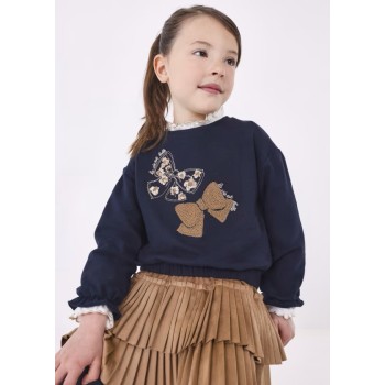 Sweatshirt fille - MAYORAL | Jojo&Co : Vêtements enfants - Antibes