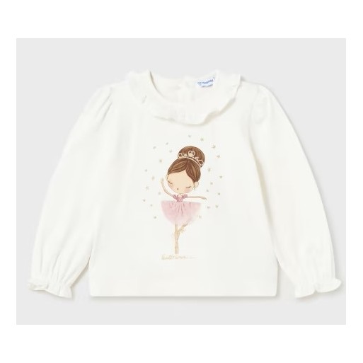 Tee shirt danseuse bébé fille - MAYORAL | Boutique Jojo&Co