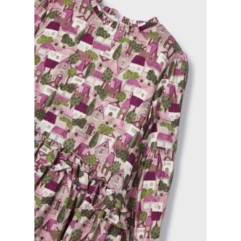 Robe village fille - MAYORAL | Jojo&Co : Vêtements enfants - Antibes