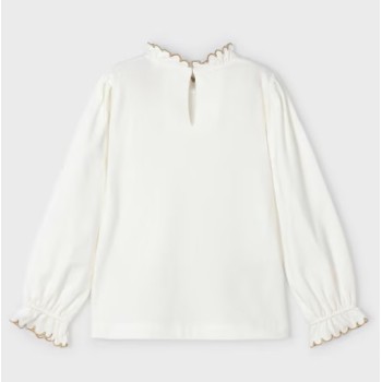 Chemisier brodé fille - MAYORAL | Jojo&Co : Vêtements enfants - Antibes