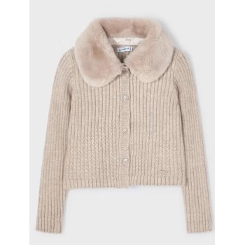 Cardigan noisette