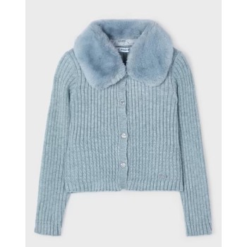 Cardigan bleu