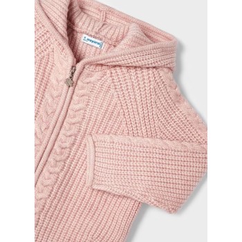 Cardigan à capuche fille - MAYORAL | Jojo&Co : Vêtements enfants - Antibes