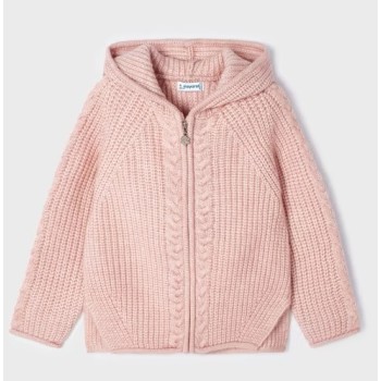 Cardigan à capuche fille - MAYORAL | Jojo&Co : Vêtements enfants - Antibes