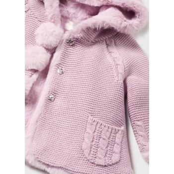 Veste à capuche maille bébé - MAYORAL | Boutique Jojo&Co