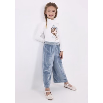Pantalon velours fille - MAYORAL | Jojo&Co : Vêtements enfants - Antibes