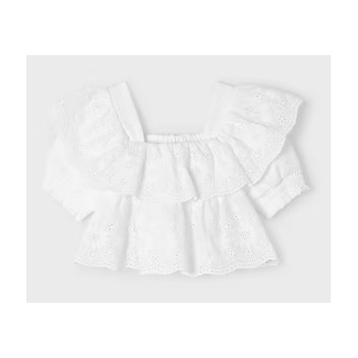 Tee shirt ajouré- MAYORAL | Jojo&Co : Vêtements enfants - Antibes Tee shirt ajouré- MAYORAL | Jojo&Co : Vêtements enfants - Antibes