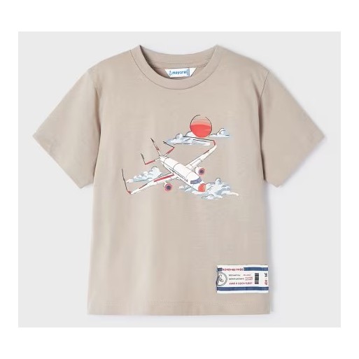 Tee shirt  avion - MAYORAL | Boutique Jojo&Co - Antibes