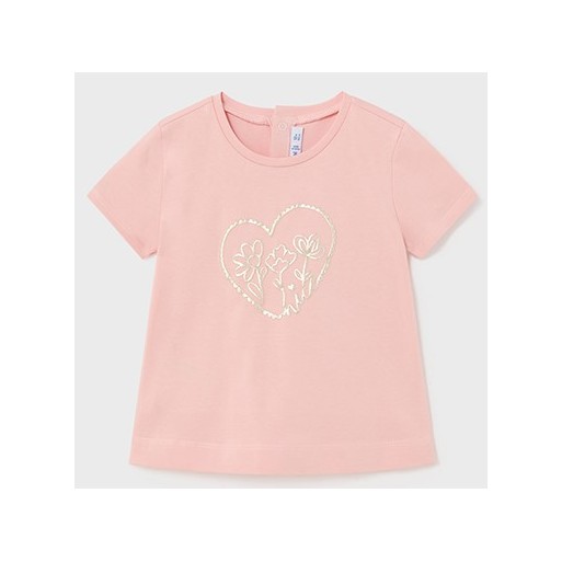 Tee shirt rose bébé - MAYORAL | Boutique Jojo&Co