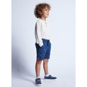 Bermuda rayé - MAYORAL | Jojo&Co : Vêtements enfants - Antibes