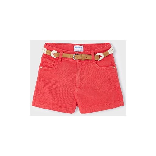 Short rouge fille - MAYORAL | Jojo&Co : Vêtements enfants - Antibes