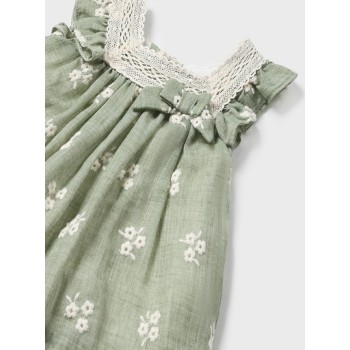 Robe verte bébé fille - MAYORAL | Boutique Jojo&Co - Antibes