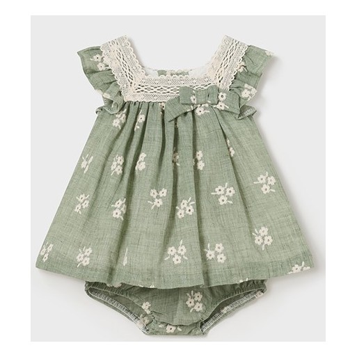 Robe verte bébé fille - MAYORAL | Boutique Jojo&Co - Antibes