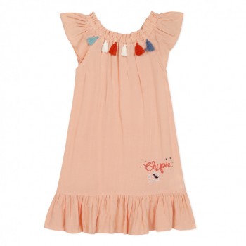 Robe Abricot - CHIPIE | Boutique Jojo&Co