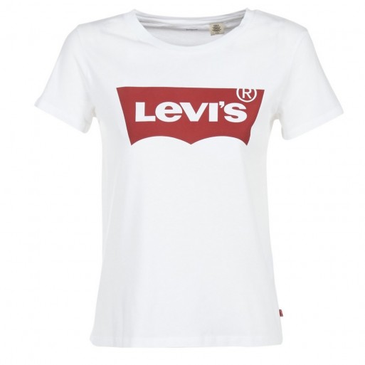Tee Shirt Blanc Classique - LEVIS | Boutique Jojo&Co Tee Shirt Blanc Classique - LEVIS | Boutique Jojo&Co
