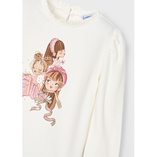 Tee-shirt fille - MAYORAL | Jojo&Co : Vêtements enfants - Antibes