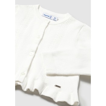 Cardigan maille écru bébé - MAYORAL | Boutique Jojo&Co