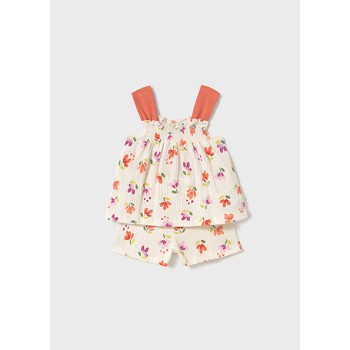 Ensemble floral fille - MAYORAL | Boutique Jojo&Co