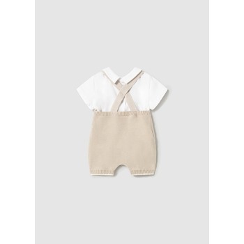 Ensemble barboteuse polo mixte - MAYORAL | Boutique Jojo&Co