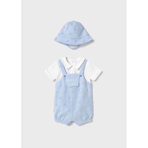 Ensemble barboteuse chapeau boy - MAYORAL | Boutique Jojo&Co Ensemble barboteuse chapeau boy - MAYORAL | Boutique Jojo&Co