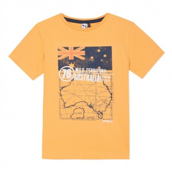 Tee Shirt Jaune Orange