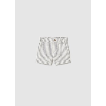 Bermuda nature rayé bébé - MAYORAL | Boutique Jojo&Co