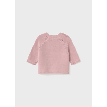 Cardigan maille rose bébé - MAYORAL | Boutique Jojo&Co