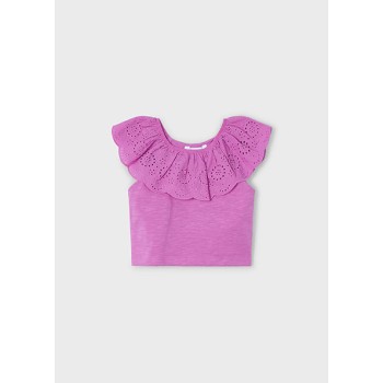Débardeur col volant - MAYORAL | Jojo&Co : Vêtements enfants - Antibes