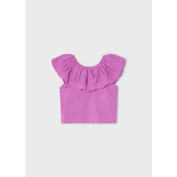 Débardeur col volant - MAYORAL | Jojo&Co : Vêtements enfants - Antibes