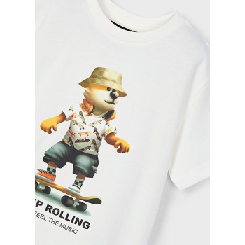 Tee shirt  skater - MAYORAL | Boutique Jojo&Co - Antibes