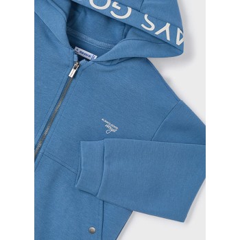 Veste sweat bleue garçon - MAYORAL | Boutique Jojo&Co